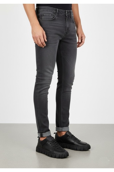 MARCOMEN Erkek Deri Casual Ayakkabı - Yürüyüş, Spor, Günlük - Bağcıklı - Siya...