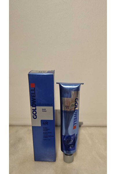 GOLDWELL Colorance Acid Color Amonyaksız Yarı Kalıcı Saç Ucu Boyası 4R Parlak...