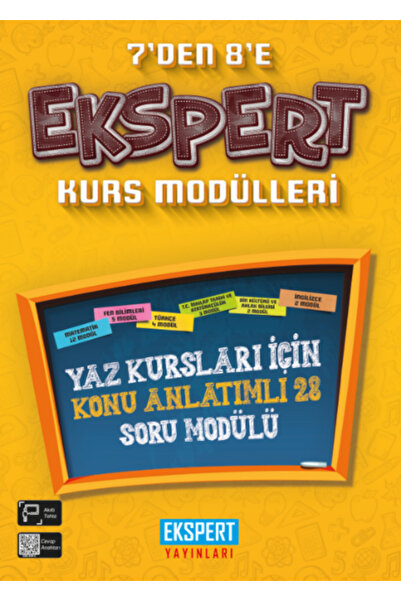 Ata Yayıncılık 7'den 8'e Ekspert Kurs Modülleri Ekspert Yayınları