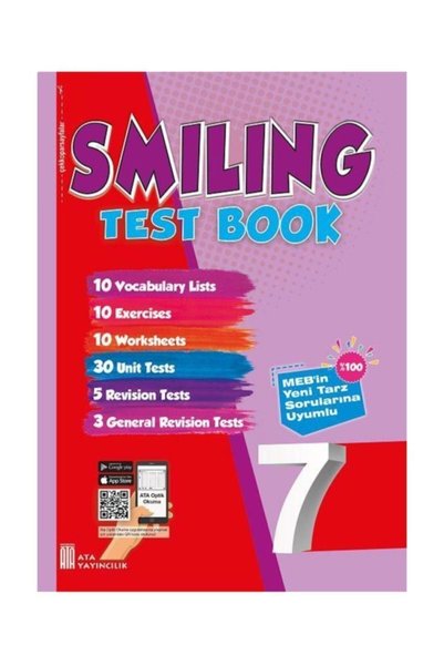 Ata Yayıncılık 7. Sınıf Smiling Test Book