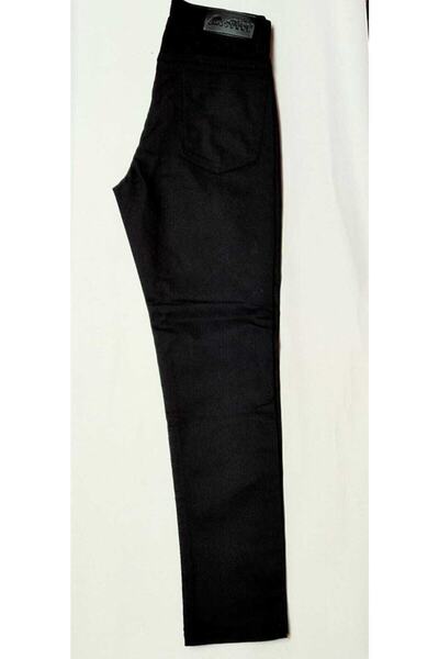 Samyeli Unisex dečije crne pune Sa likrom Lan pantalone