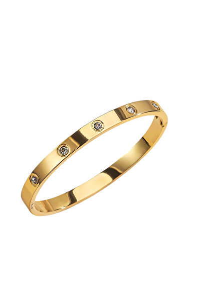 NO BRAND Brățară Zallmorra Classic Shine cu Cristale - Auriu