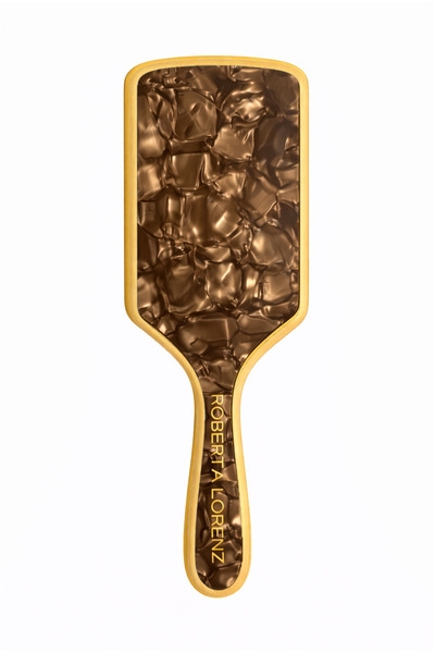 Roberta Lorenz Premium Pearlescent Acetate Bamboo Comb 25 cm