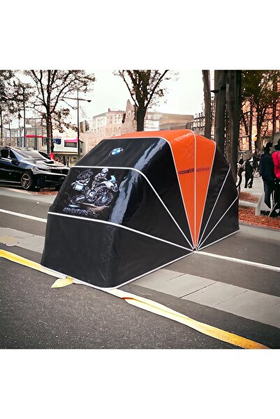 Kafkas 9 direk Motosiklet garajı 175x125x350 su geçirmez yere sabitleme ve ki...