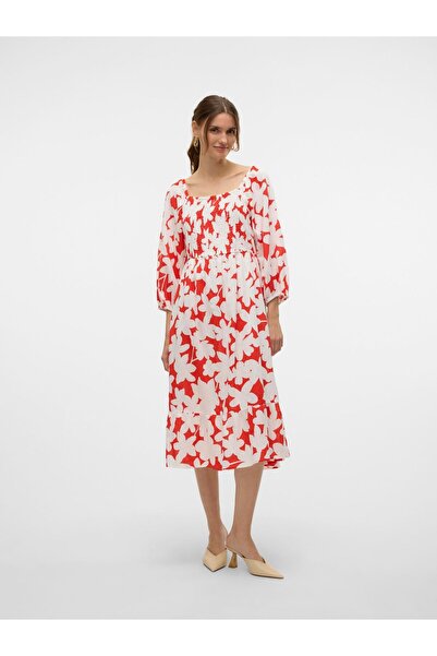 Vero Moda Kleid VMDICTHE Midikleid