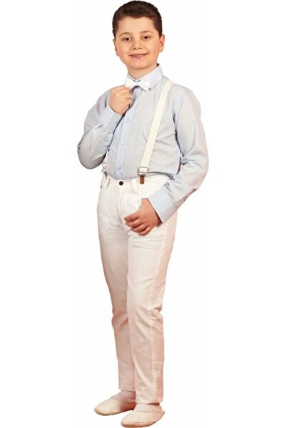 Nacar Erkek Çocuk Beli Ayarlı Pantolon