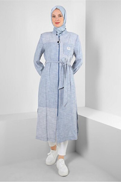 Alvina ТРЕНЧОКТ СЪС СТРАНИЧНИ ШЛИЦОВЕ, ЦИП И КОЛАНА 10769