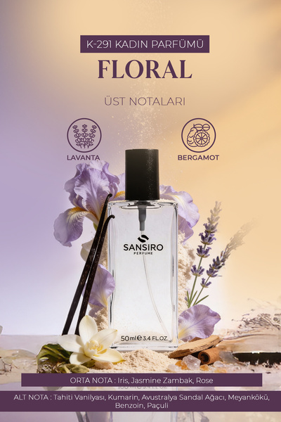 Sansiro K-291 Kadın Parfüm 50ml Edp