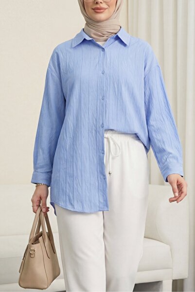 HİJABAYA Πουκάμισο με ρίγες και Με σχέδιο κουμπιά