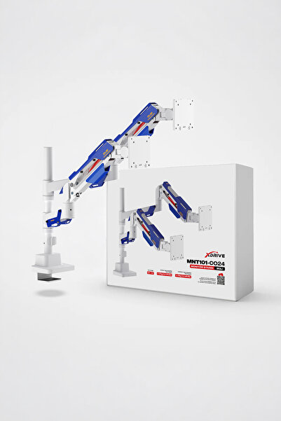 XDrive MNT-101 İkili Monitör Standı (Heavy-Duty) - Monitör Standı - Monitör A...