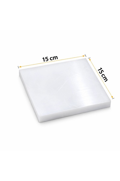 AiryFooT Deri Hobi Kesim Ve Zımba Takozu 15x115x1,5 Cm Sert Plastik Deri El A...