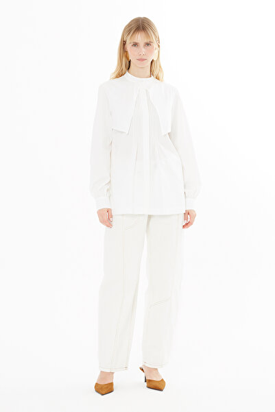 GİZİA Hakim Yakalı Uzun Gömlek