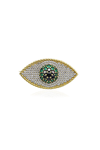 Bayemeyc Yeşil Göz Broş