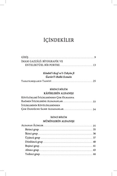 Ketebe Kendini Aldatan İnsan - İmam Gazali