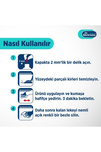 Dr.Beckmann Fırçalı Koltuk ve Döşeme Leke Çıkarıcı 400 ml