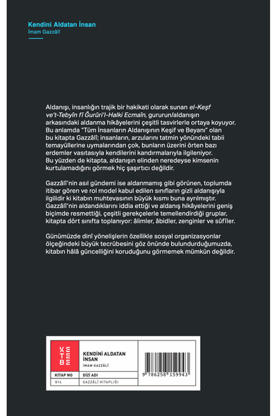 Ketebe Kendini Aldatan İnsan - İmam Gazali
