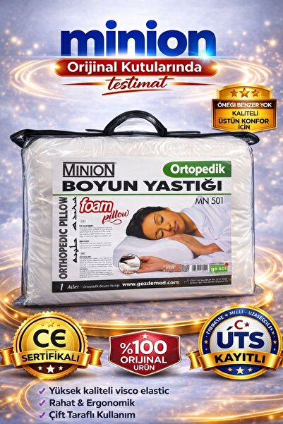 Minion Ortopedsko Visco jastuk za vrat