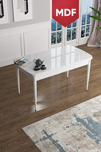 Canisa Concept Han Serisi 70x114, Açılabilir Mdf Mutfak Masası, Yemek Masası,...