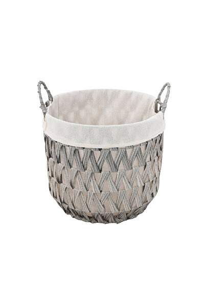 KOÇTAŞ Gri Kağıt Sepet 30x27x24 cm