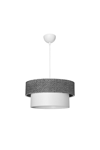 Modelight Mina Sarkıt Artı Siyah Desen - Beyaz