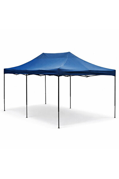 NO BRAND Cort, Pavilion pliabil 3x6m, structura metalica, impermeabil, Albastru