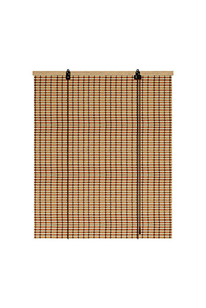 Koçtaş Plus Stor Perde Ahşap Gör Bambu