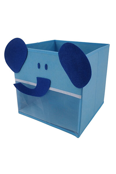 KOÇTAŞ Fil Desenli Keçe Kutu 27x27 cm