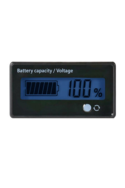 Arte LCD Batarya Kapasite / Voltaj Göstergesi 12-84V Lion / LiFePO4 / Akü içi...