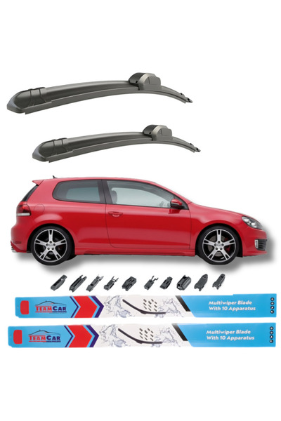 TEAMCAR Volkswagen Golf 6 Hatchback cu 3 uși (2008–2012) Ștergătoare de parbr...