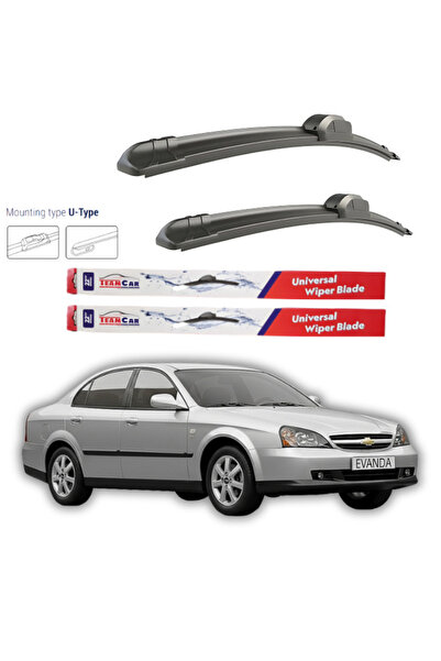 TEAMCAR Ștergătoare de parbriz Chevrolet Evanda SEDAN 2003-2006 Set parbriz plat