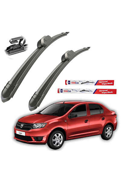 TEAMCAR Ștergătoare parbriz Dacia Logan II Sedan (2012-2020) Set parbriz plat