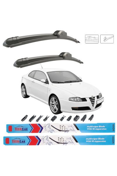 TEAMCAR Alfa Romeo GT (937) 2005-2010 Lame ștergătoare – Set față