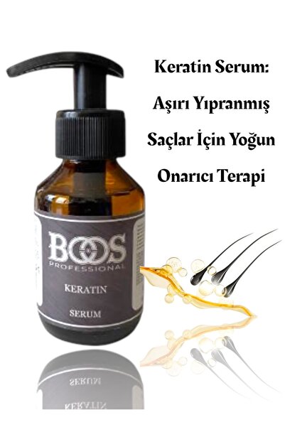 PRO BOOS PROFESSIONAL Keratin Haır Serum 100 Ml