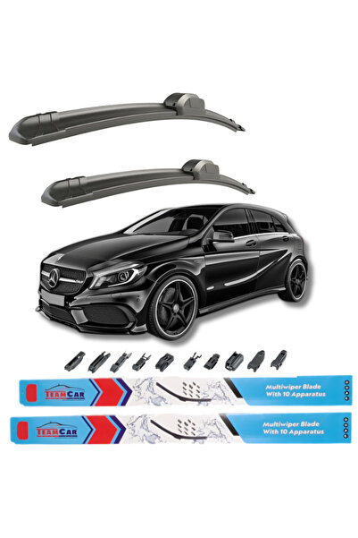 TEAMCAR ®   Mercedes A-Class W176 (2012–2018) Ștergătoare de parbriz – Set față