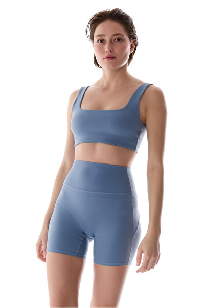 Penti Dark Blue Square Neck Sports Bra