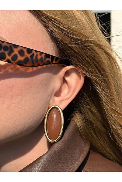 Charmist Steel Oval Saline Earring