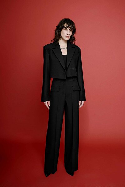 VATKALI بنطلون واسع الساق بتفاصيل جيوب