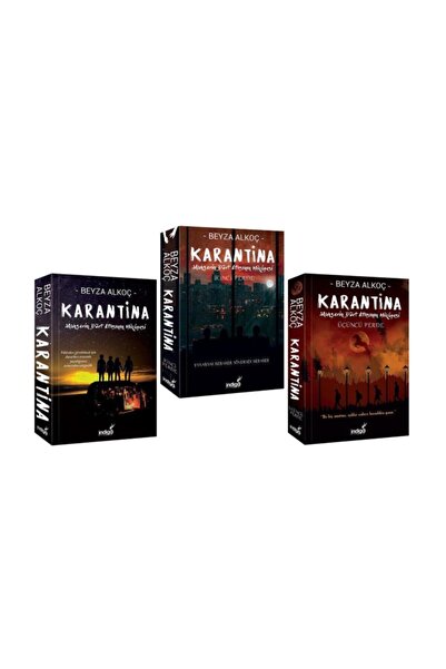 İndigo Kitap Karantina Serisi 3 Kitap Set / Beyza Alkoç / İndigo Kitap