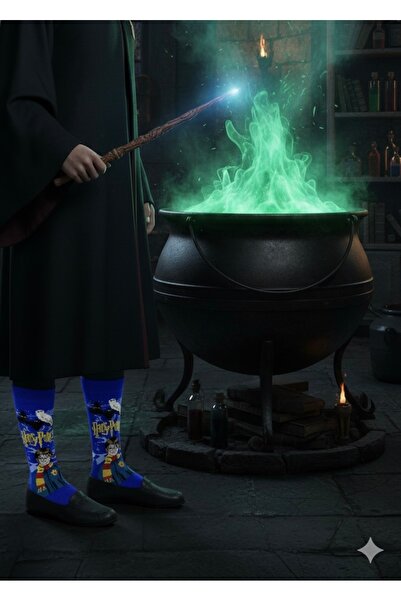 AL Bİ 90LIK Șosete pentru copii din bumbac tematice Harry Poter