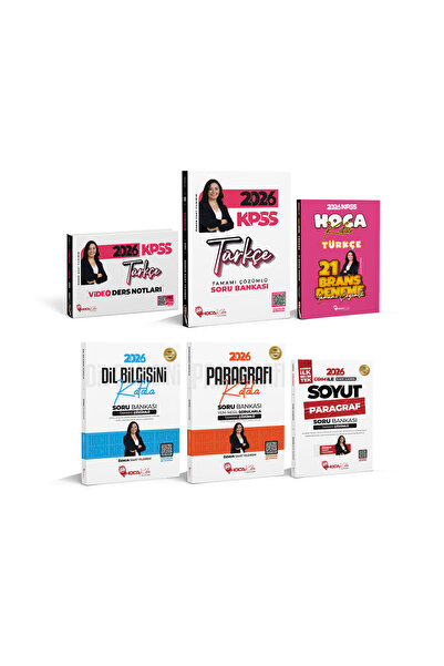Hoca Kafası Yayınları 2026 KPSS Türkçe Soru-Video- Dil Bilgisini Kafala- Para...