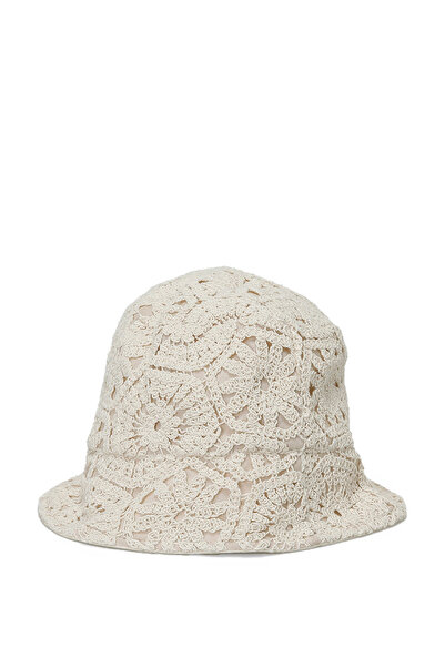 Butigo Lace Bucket W-5Fx Ecru Women's Hat