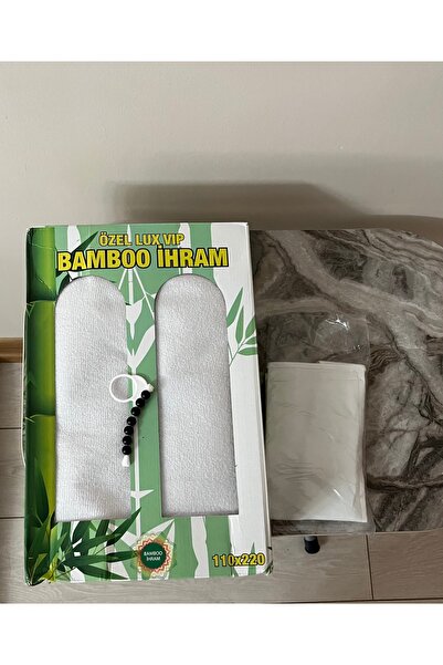 Butik Lüks Kaliteli Hac Ve Umre İhram Set(İhram Set 2 Parça,Deri Cüzdan, Keme...