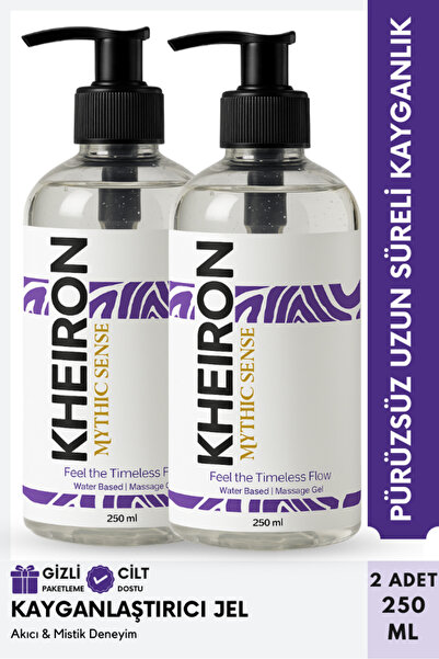 kheiron Mythic Sense 2'li Set 250MLx2 - Pürüzsüz Uzun Süreli Kayganlaştırıcı ...