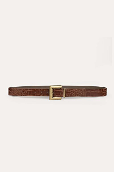 VATKALI Gold buckle belt