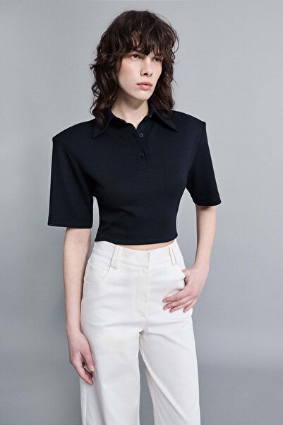 VATKALI Polo yaka bluz