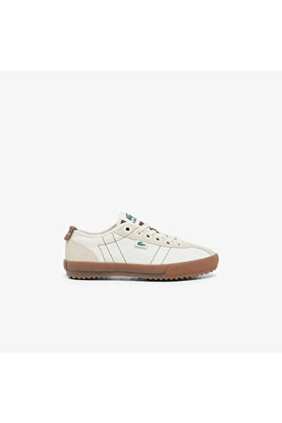Lacoste Backslam Kadın Krem Sneaker