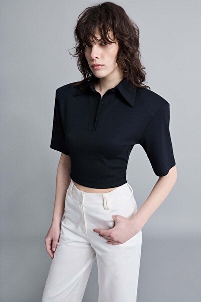 VATKALI Bluză cu guler polo