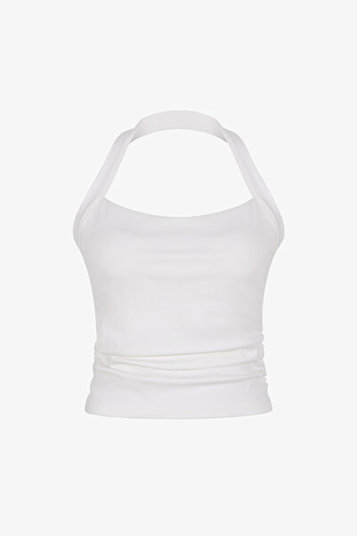 Penti Snow White Cloud Halter Neck Top