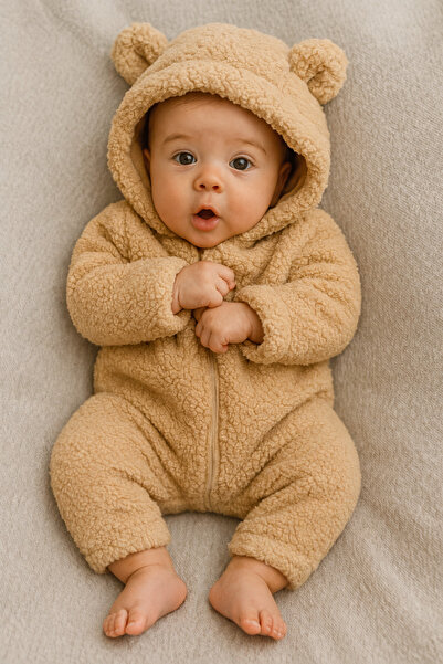 Sincap Baby Wellsoft Plush Girl-Boy's Zippered Hooded Winter Baby Sleeping Ba...