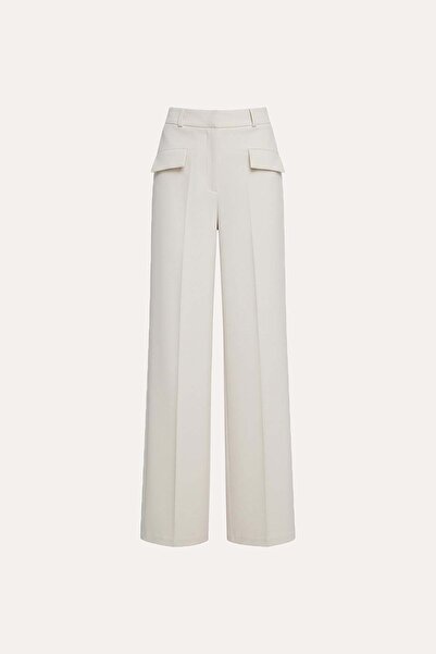 VATKALI Cep detaylı wide leg pantolon